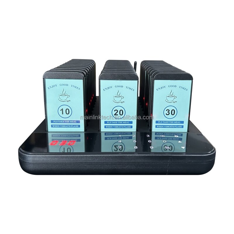 Waiter Call Buttons Supplier - 30 Receivers Wireless Paging System