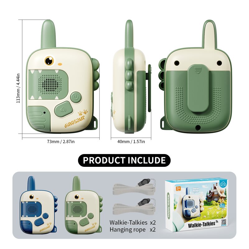 Children's Toy Walkie Talkie Supplier - New Dinosaur Christmas