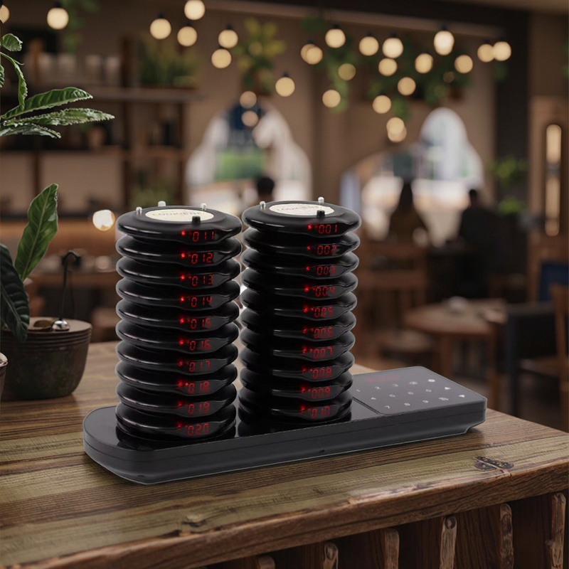 Pager System Supplier - Hotel Cafe Service Wireless Buzzer