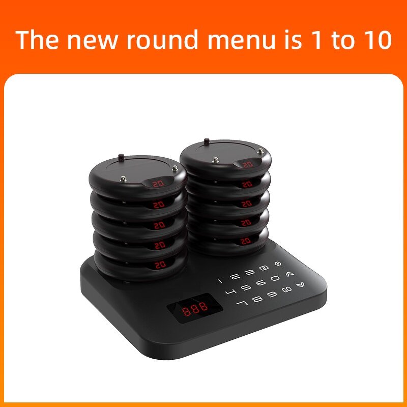Restaurant Pager Coaster Supplier - Wireless Beeper Calling Device