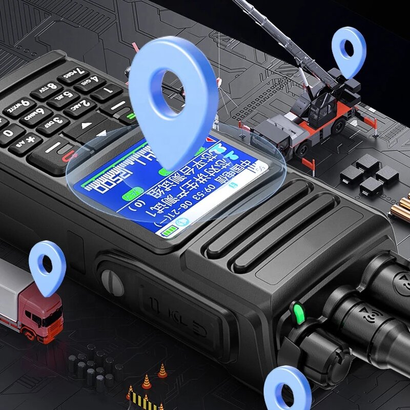 GPS Walkie Talkie Supplier - IP67 Waterproof Network POC Analog