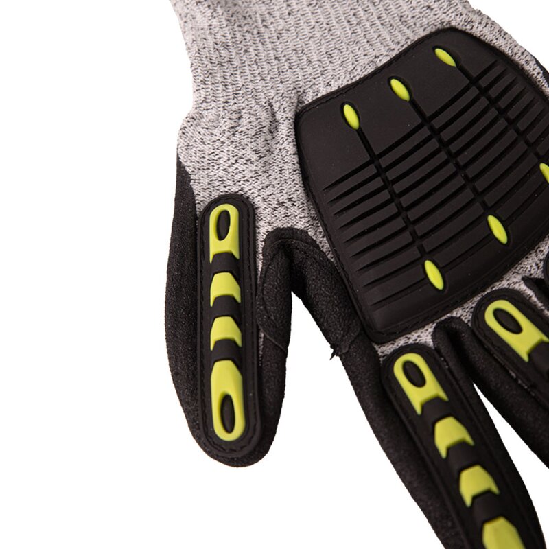 Impact Gloves Manufacturer - Wholesale Custom TPR Cotton for Oilfield