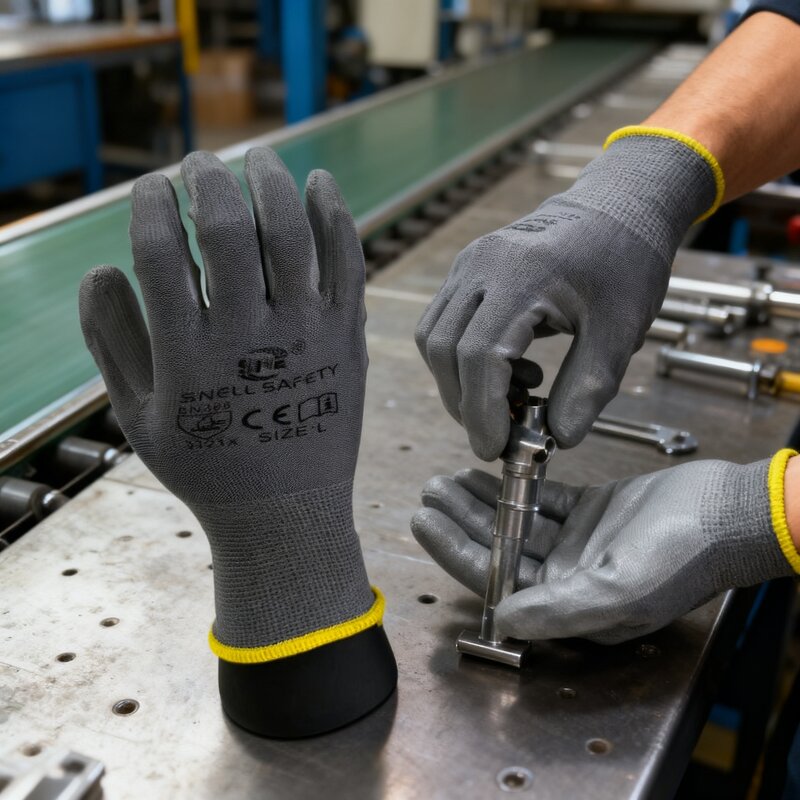 Gardening Gloves Supplier - Wholesale Snell 13G Polyester PU Coated
