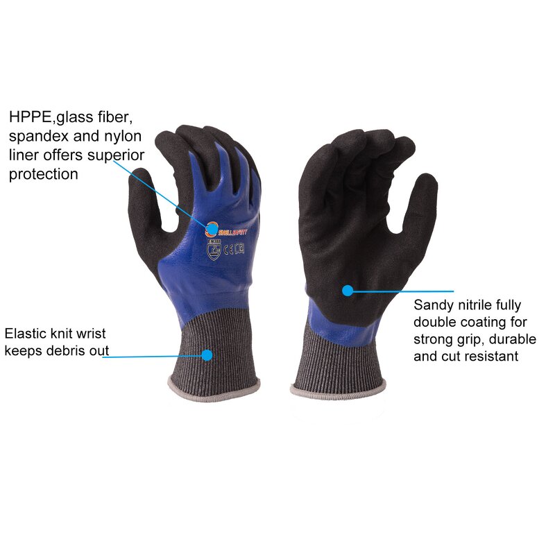 Cut Resistant Gloves Manufacturer - Anti-Slip Hppe Mesh ANSI A4
