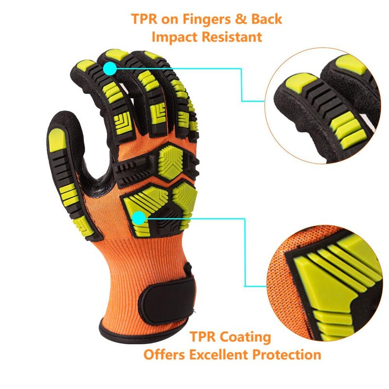Impact Resistant Gloves Supplier - SNELLsafety High Impact TPR