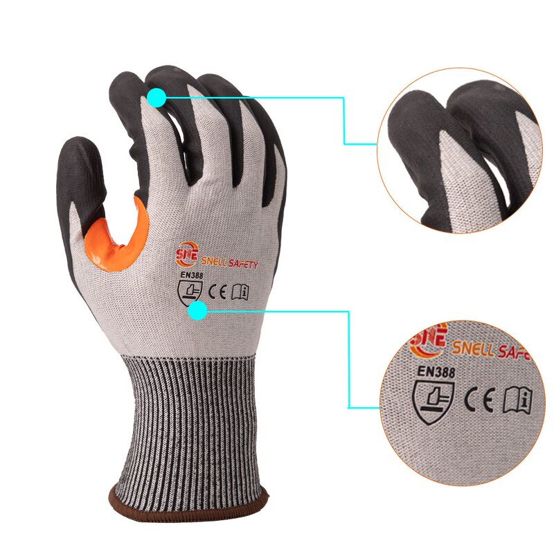 Cut Resistant Gloves Manufacturer - SnellSafety C2503 4X42E Household