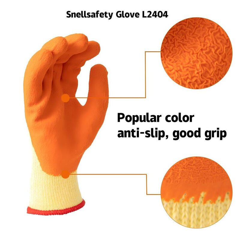 Breathable Work Gloves Manufacturer - High Quality Latex Coated