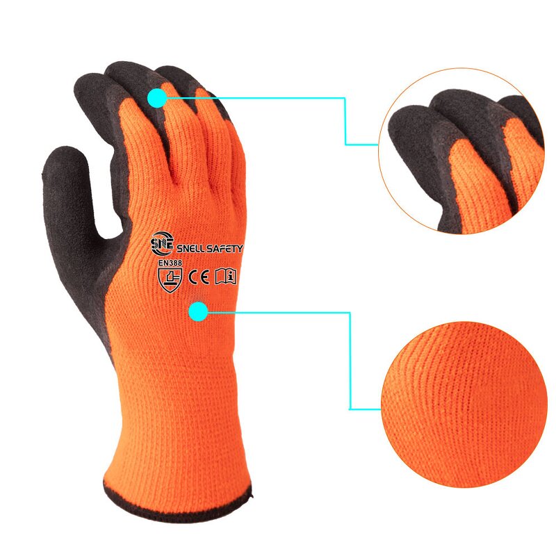 Winter Safety Gloves Supplier - Comfortable Soft Textured Nitrile