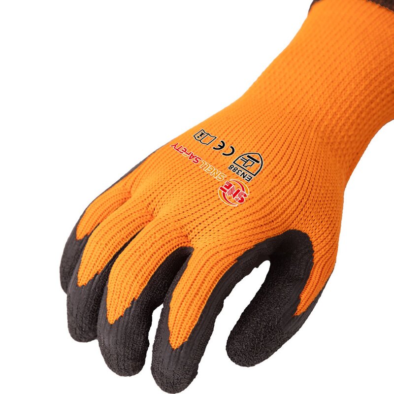 Winter Warm Gloves Supplier - SNELLsafety Latex Coated Thermal
