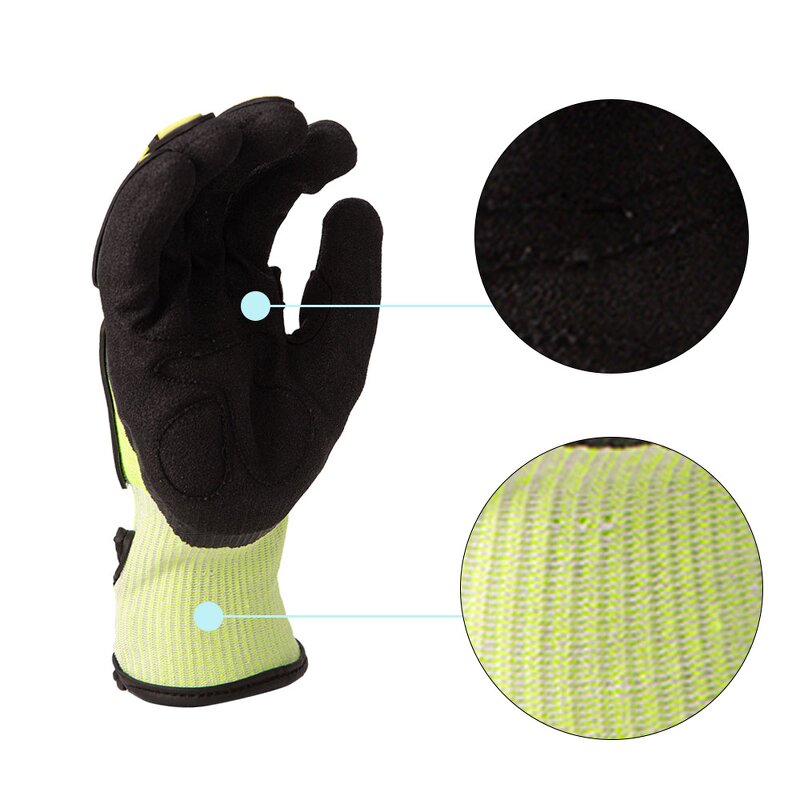 Anti-Cut Gloves Supplier - SNELLsafety TPR Sandy Nitrile Palm