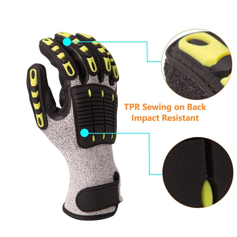 Impact Resistant Gloves Manufacturer - Heavy Duty Waterproof TPR