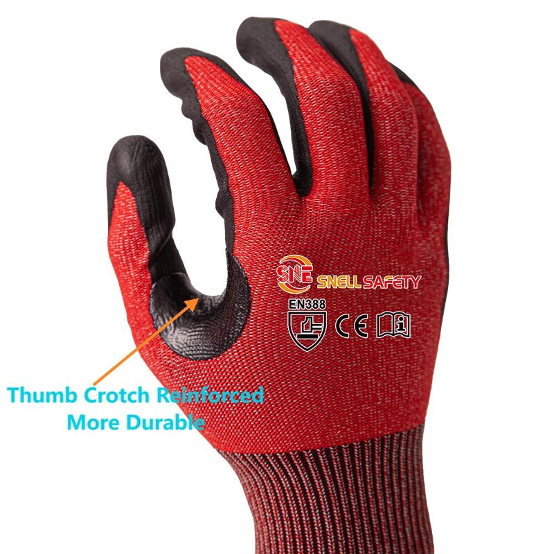Cut Resistant Gloves Manufacturer - SNELLsafety Micro Foam Nitrile