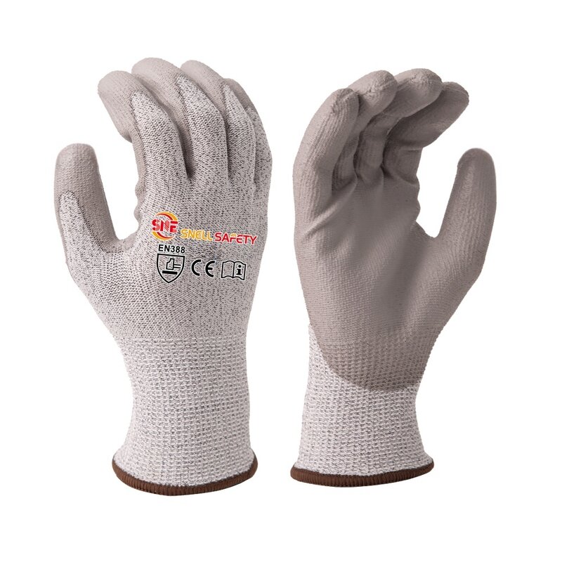 Cut Resistant Gloves Supplier - Factory SNELL Safety PU Polyurethane