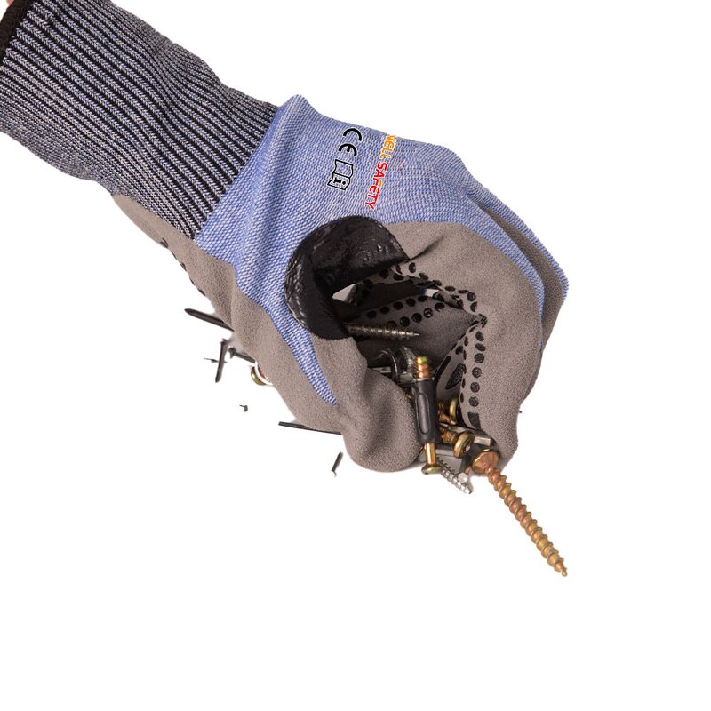 Cut Proof Gloves Supplier - Wholesale ANSI A4 A5 Sandy Nitrile