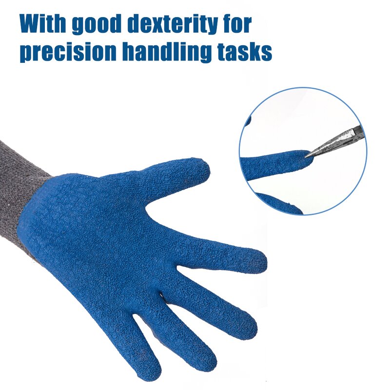 Crinkle Work Gloves Manufacturer - SNELL Safety 10 Gauge Cotton