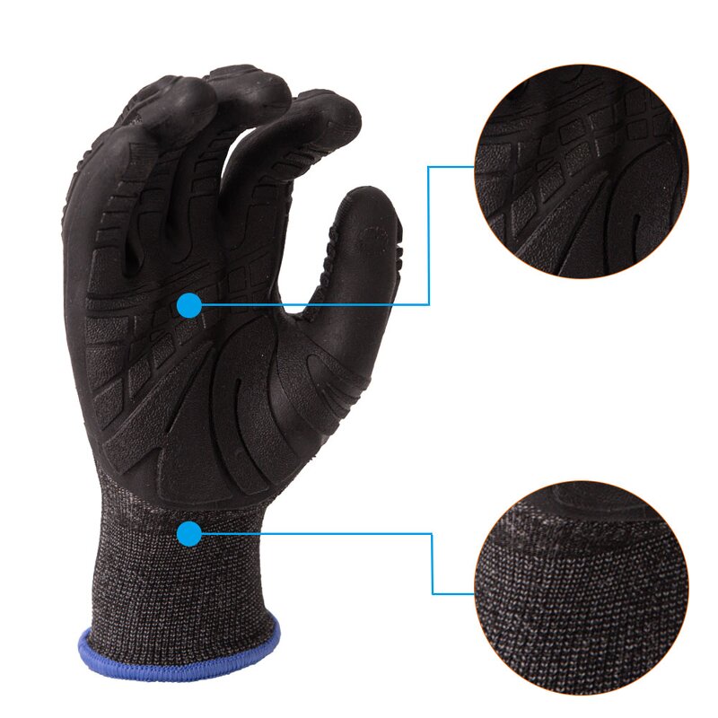 Shockproof Gloves Manufacturer - SNELLsafety TPE Injection Shock