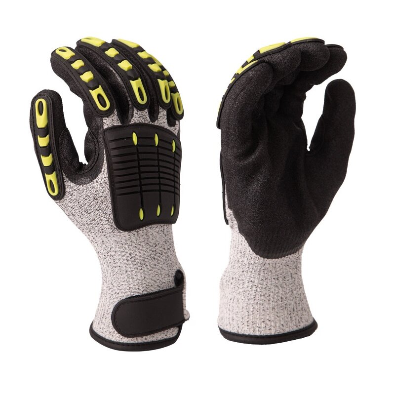 Impact Gloves Manufacturer - Wholesale Custom TPR Cotton for Oilfield
