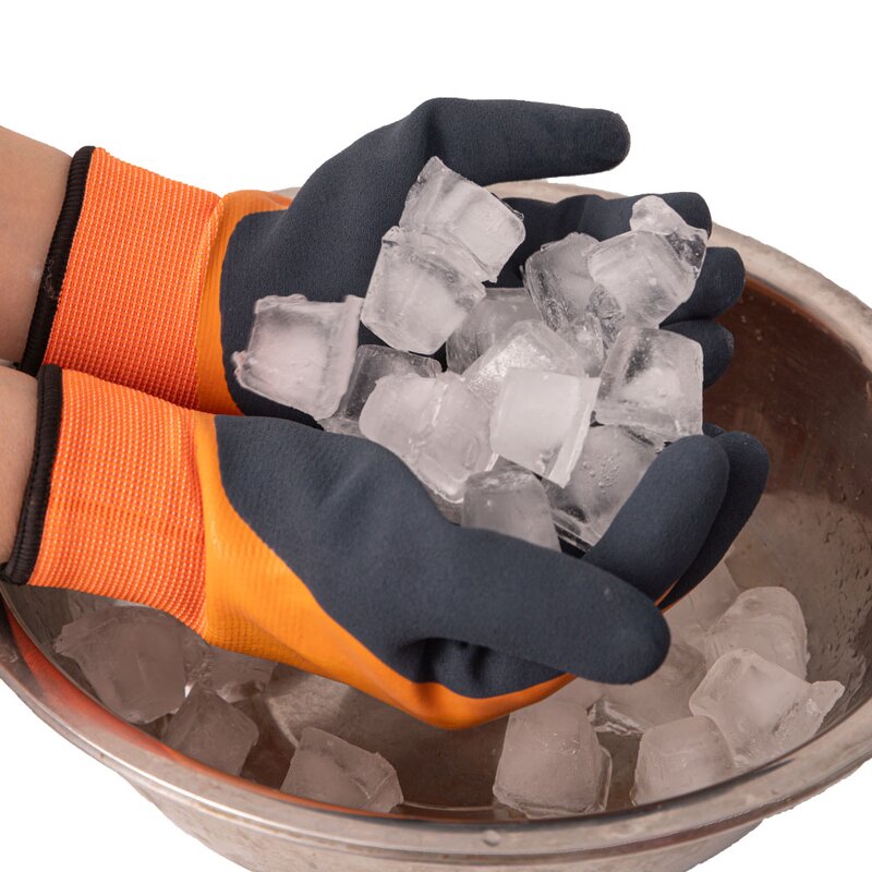 Winter Work Gloves Supplier - Wholesale SNELL Latex Sandy Double