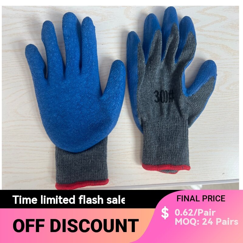 Crinkle Work Gloves Manufacturer - SNELL Safety 10 Gauge Cotton