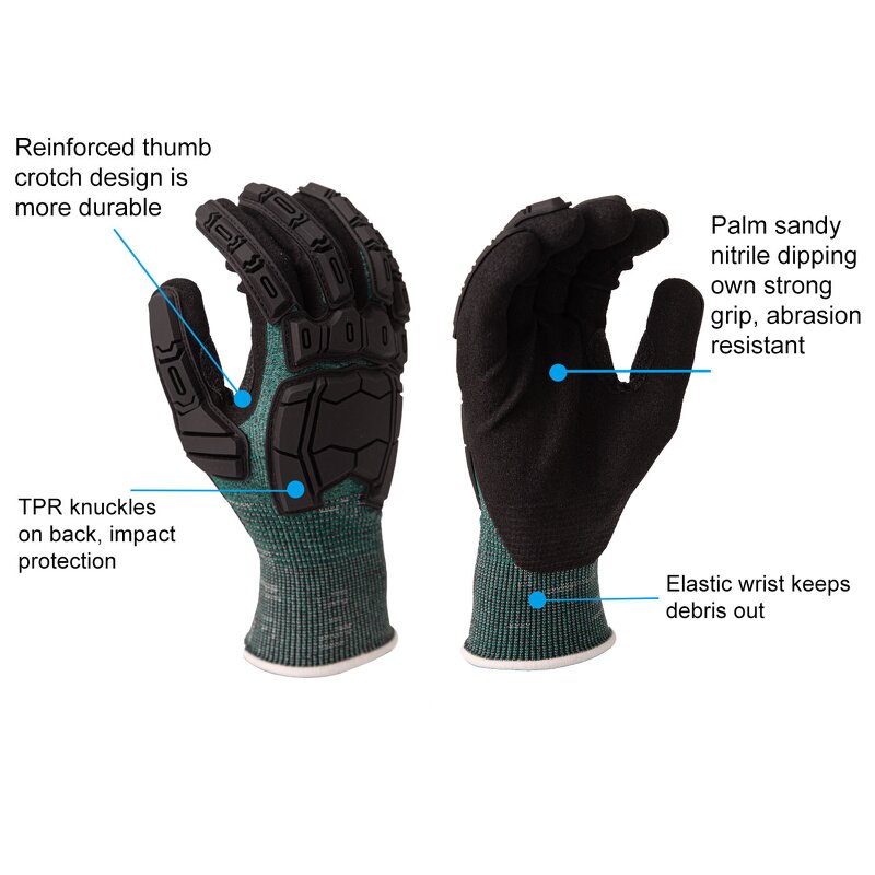 Impact Resistant Gloves Supplier - Cut Resistant Shock Proof TPR