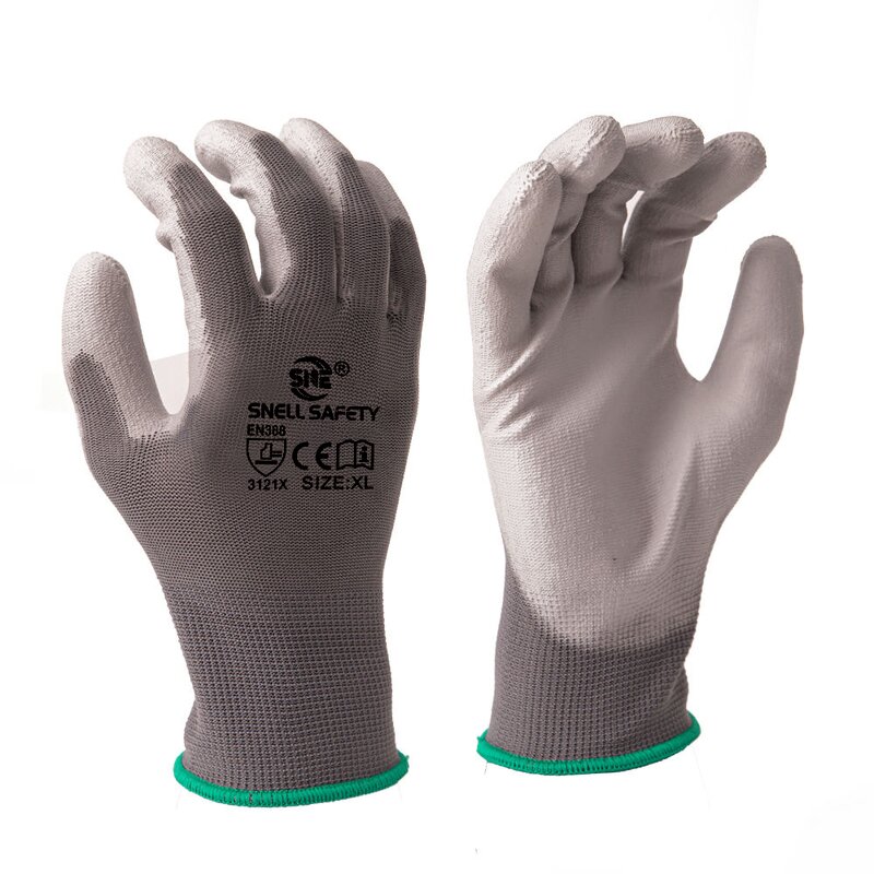 Polyester Glove Supplier - Snell Safety Multi Use Pu Coated