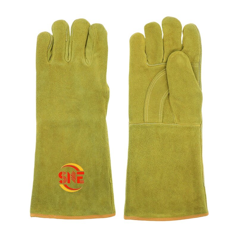 Fire Resistant Gloves Manufacturer - Snell Safety 14-Inch Cow Split