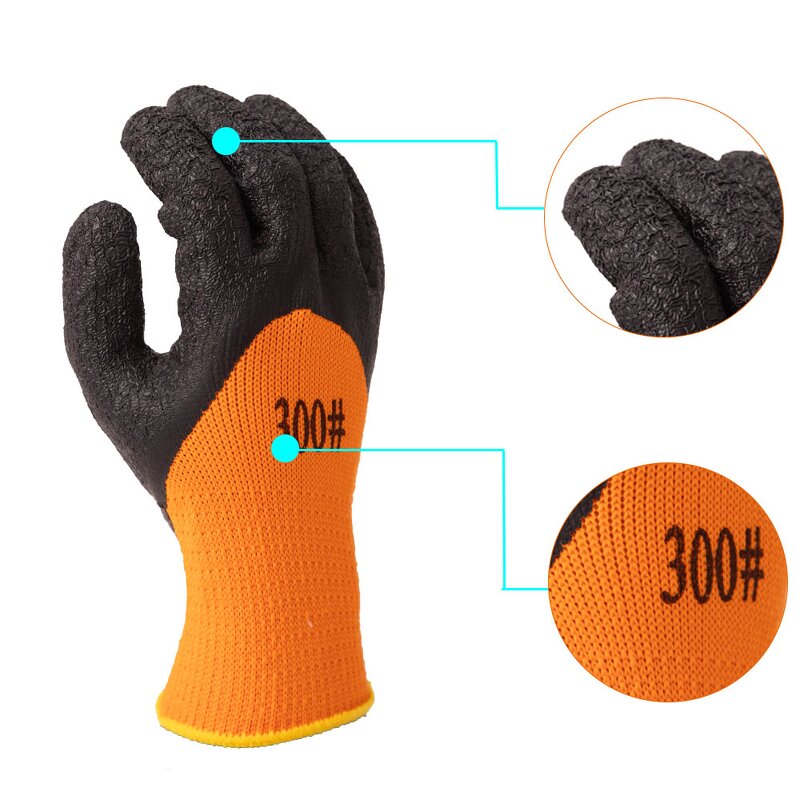 Winter Work Gloves Supplier - SNELL Safety Wholesale 7 Gauge Terry