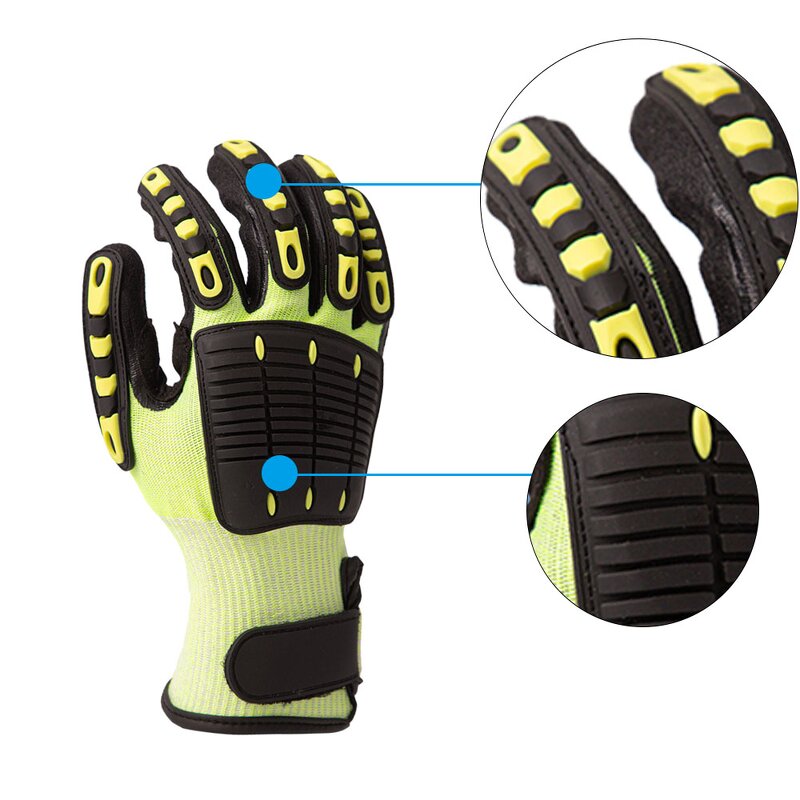 Anti-Cut Gloves Supplier - SNELLsafety TPR Sandy Nitrile Palm