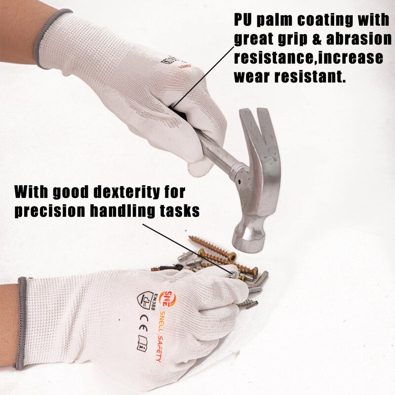 Coated Gloves Manufacturer - Factory Delivery Labor Protection Pu