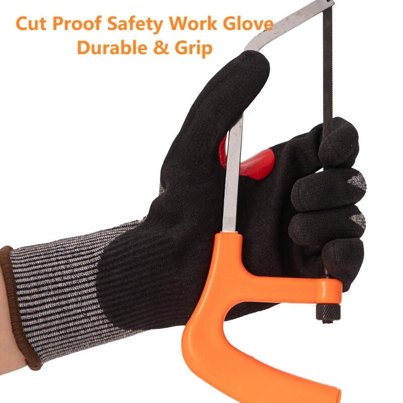 Cut Resistant Gloves Supplier - Factory Direct Nitrile Sandy Stab