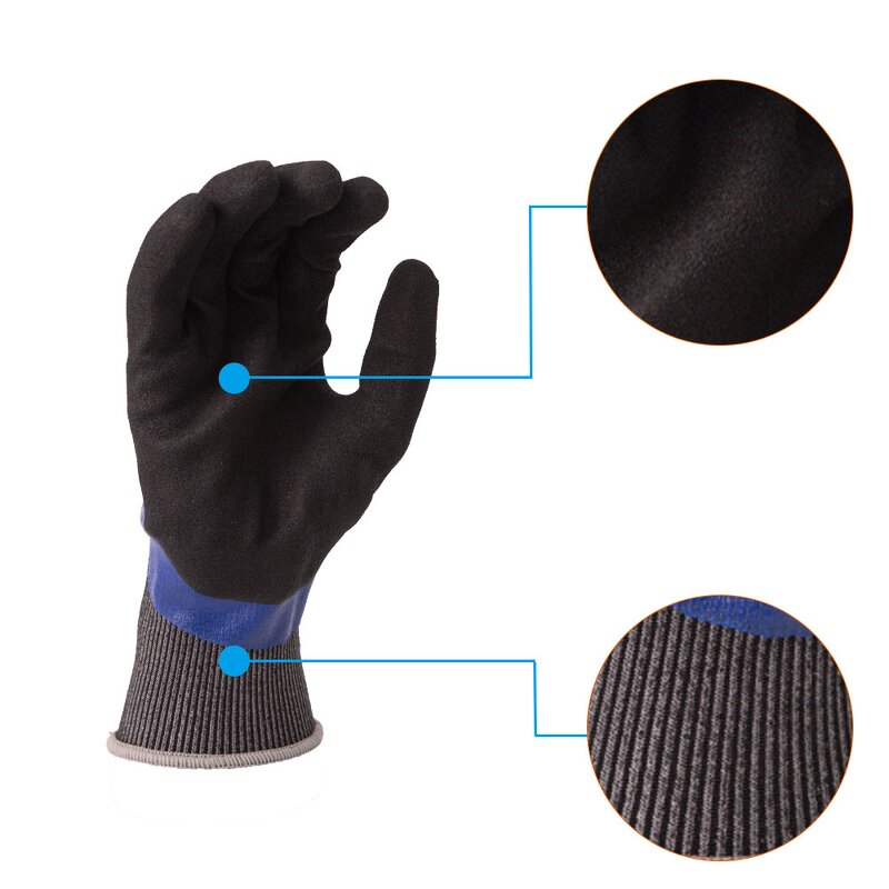 Cut Resistant Gloves Manufacturer - Anti-Slip Hppe Mesh ANSI A4