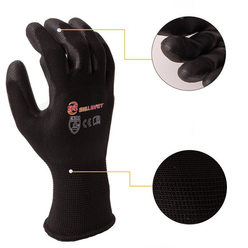 Safety Work Gloves Supplier - Manufacturer Durable Flexible PU