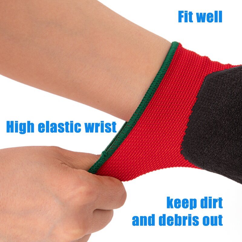 Latex Crinkle Gloves Supplier - China Factory Produced EN388