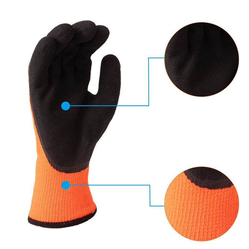 Winter Safety Gloves Supplier - Comfortable Soft Textured Nitrile