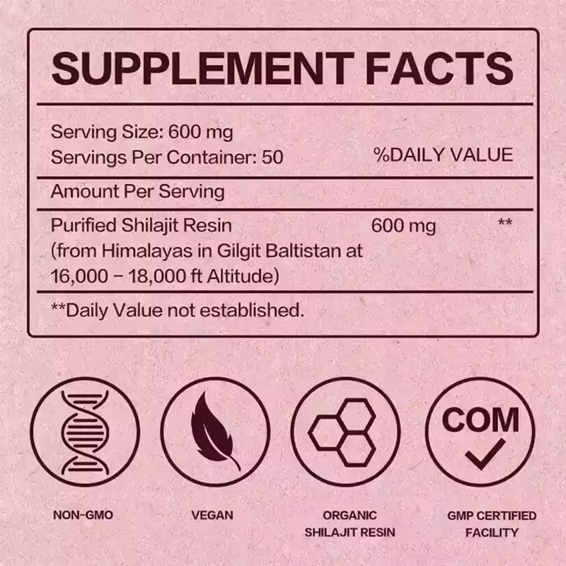 OEM Private Label Pure Himalayan 100% Natural Shilajit Resin Ointment Jam Health Supplement Improving Energy Heart and Blood