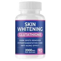Dietary Supplement Pure Skin Whitening Glutathione Capsules logo Customized Skin Whitening Capsule for Full Body