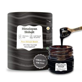 GMP HACCP Certificated OEM Premium Quality Pure Himalayan Organic Shilajit Resin with Rich Fulvic Acid Sourced From Himalayas