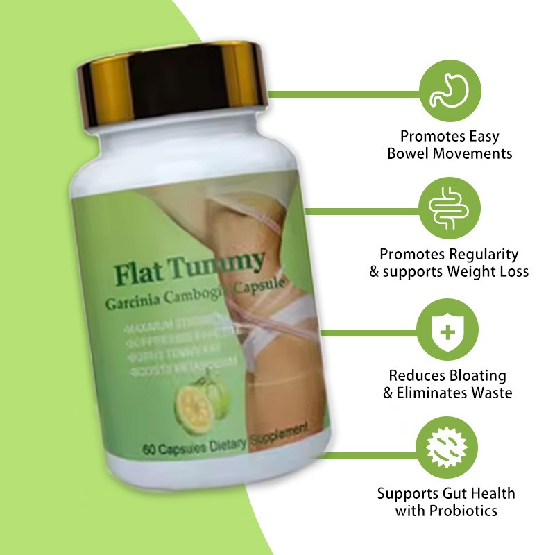 OEM HCA Garcinia Cambogia Extract Capsule Diet Cleaning and Detoxification Pill Octic Advanced Flat Tummy Capsules Fat Burner