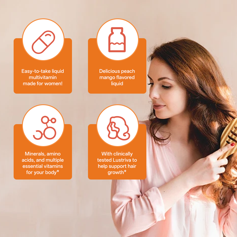 OEM Private Label Multivitamin Supplement Complex Multi-Vitamin b c e b5 d3 k2 Liquid Vitamins for Hair Growth Reduces Wrinkles