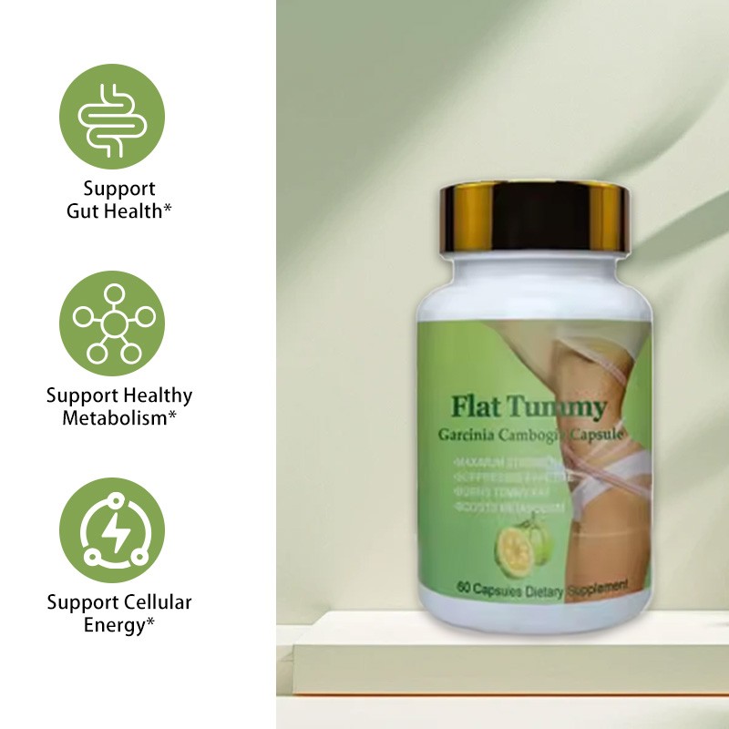 OEM HCA Garcinia Cambogia Extract Capsule Diet Cleaning and Detoxification Pill Octic Advanced Flat Tummy Capsules Fat Burner