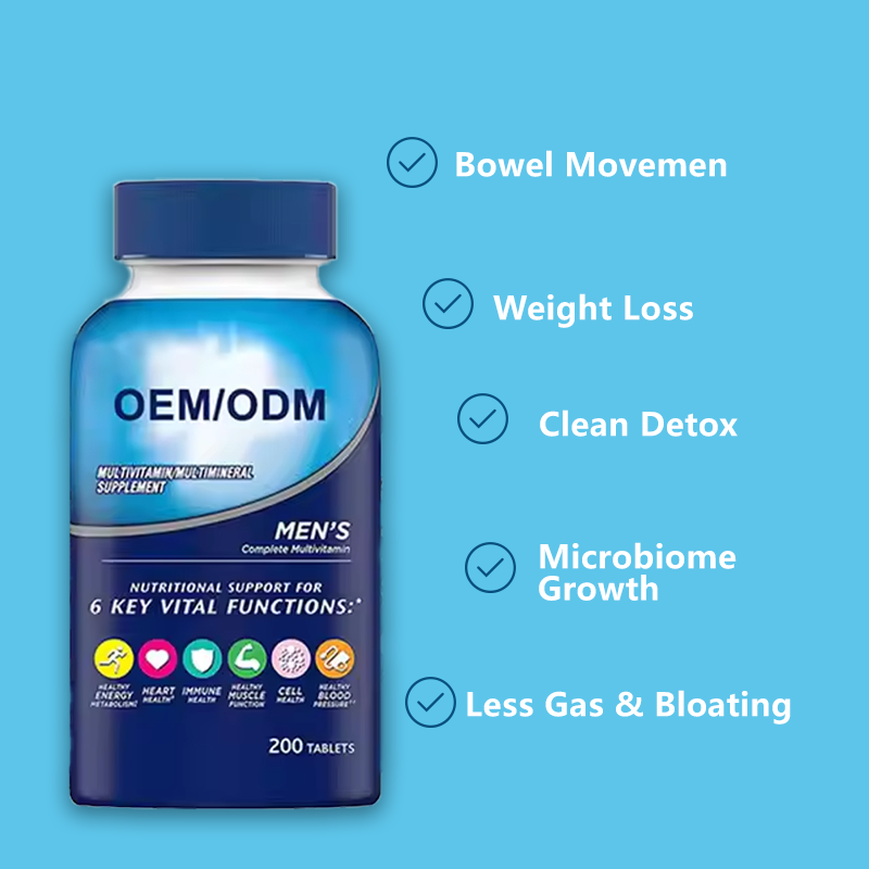 OEM/ODM Men's Multivitamin Tablets Highly Effective Formula Fruit Flavored Multivitamin Mineral Tablets Supplement for Men