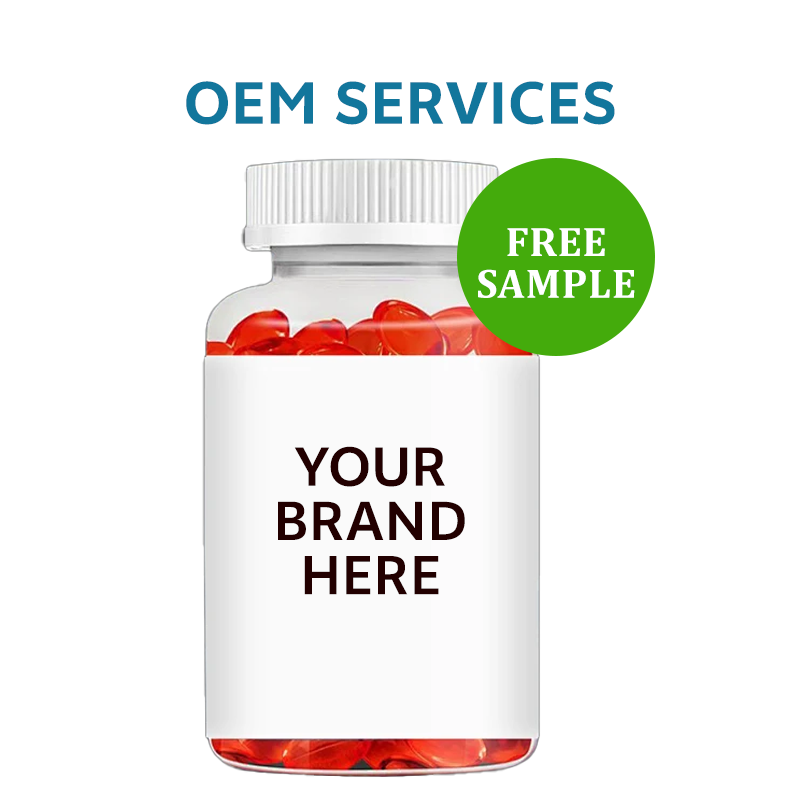 OEM ODM Professional Health Care Manufacturer Gummies Supplement Capsules Tablets Powder Customized Shape Formula Gummy Candy