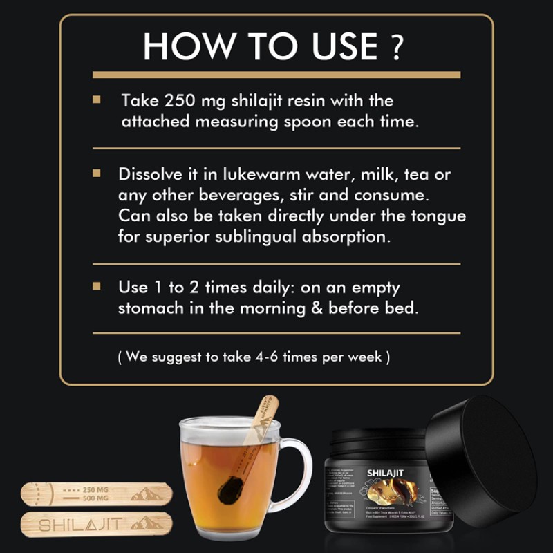 Private Label 30g Original Premium Quality Gold Himalayan Liquid Pure Organic Shilajit Resin