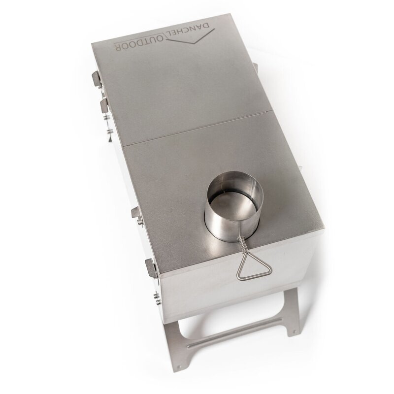Titanium Wood Stove Manufacturer - Portable with Chimney for Hot Tent Camping