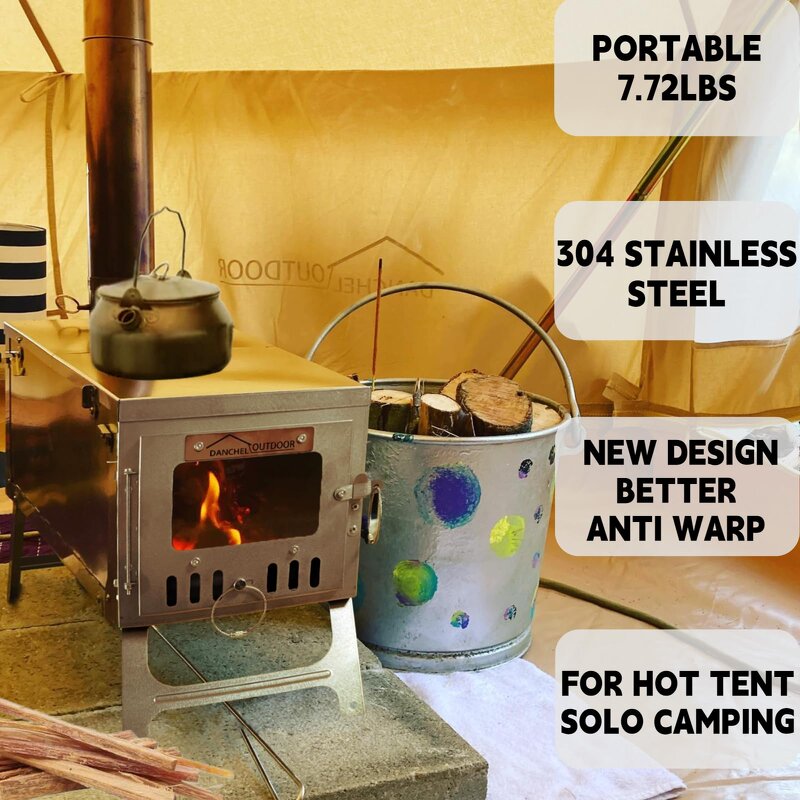 Portable Tent Stove Factory - Stainless Steel Wood Burning Hot Stove