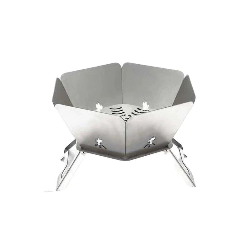 Portable BBQ Grill Factory - Foldable Square Stainless Steel Fire Pit