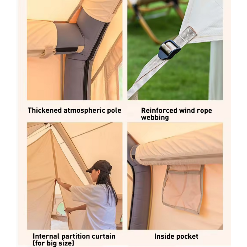 Air Tent Factory - Lightweight Quick Inflatable Wall Tents for Camping