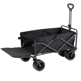 Camping Cart Manufacturer - Foldable Utility Wagon with Rear Tailgate
