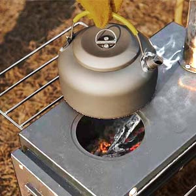 Stainless Steel Camping Stove Manufacturer - Portable Hot Tent Stove with Chimney