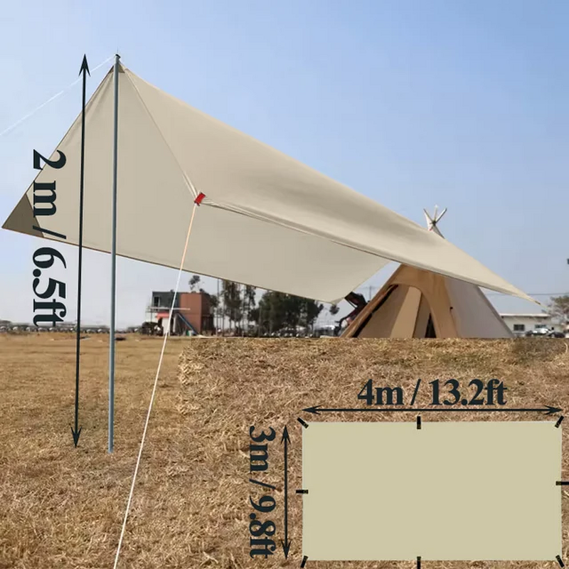 Outdoor Canopy Factory - Foldable Waterproof Sunshade Nylon Oxford Tent